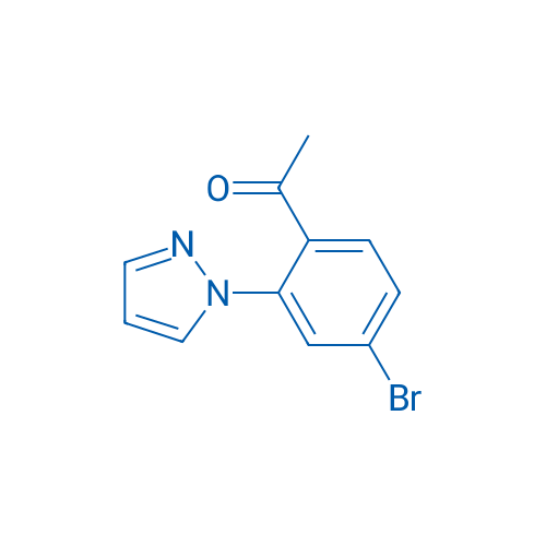 1-[4-Bromo-2-(1h-pyrazol-1-yl)phenyl]ethan-1-one 1g