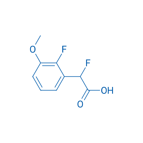 2-Fluoro-2-(2-fluoro-3-methoxyphenyl)acetic acid 1g