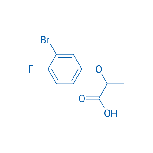 2-(3-Bromo-4-fluorophenoxy)propanoic acid 5g