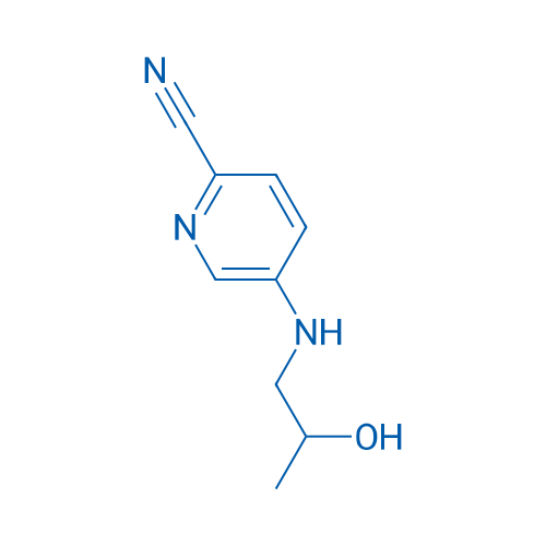 5-[(2-Hydroxypropyl)amino]pyridine-2-carbonitrile 1g