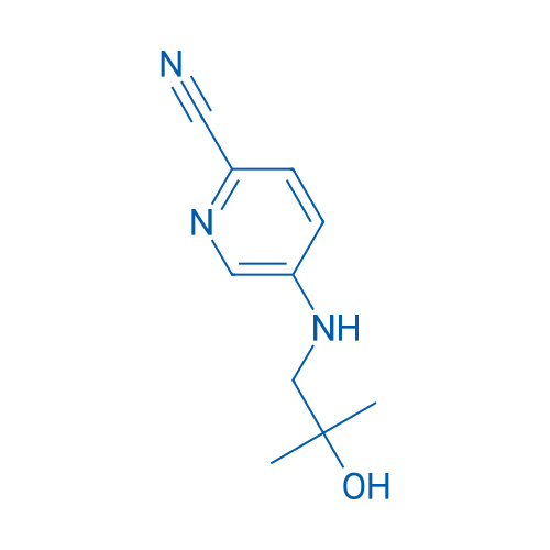 5-[(2-Hydroxy-2-methylpropyl)amino]pyridine-2-carbonitrile 1g