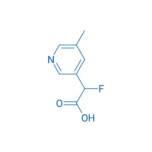 2-Fluoro-2-(5-methylpyridin-3-yl)acetic acid 1g
