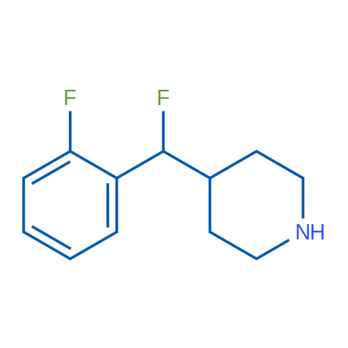4-[Fluoro(2-fluorophenyl)methyl]piperidine 1g