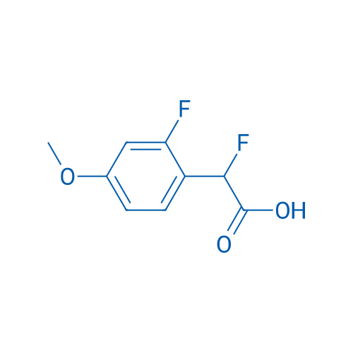 Fluoro(2-fluoro-4-methoxyphenyl)acetic acid 1g