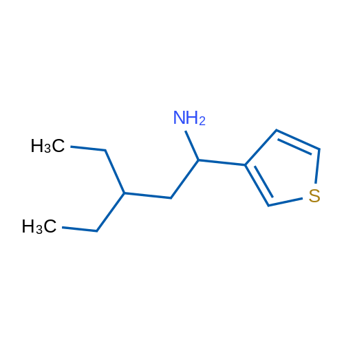 3-Ethyl-1-(thiophen-3-yl)pentan-1-amine 1g