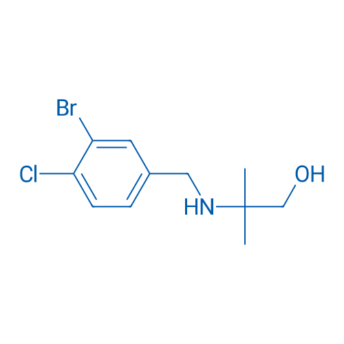2-{[(3-bromo-4-chlorophenyl)methyl]amino}-2-methylpropan-1-ol 1g
