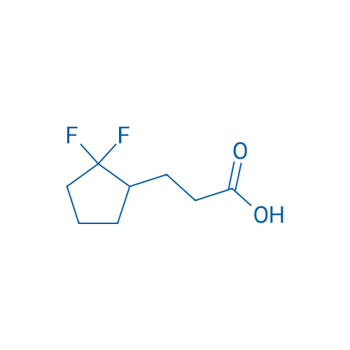 3-(2,2-Difluorocyclopentyl)propanoic acid 1g
