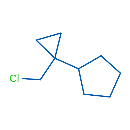 [1-(Chloromethyl)cyclopropyl]cyclopentane 1g
