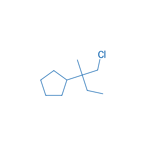 (1-Chloro-2-methylbutan-2-yl)cyclopentane 1g