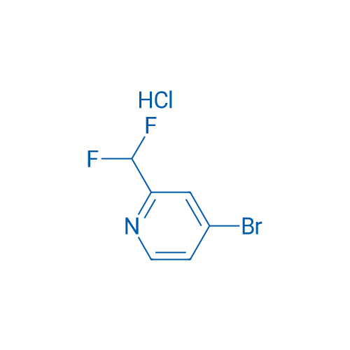 4-Bromo-2-(difluoromethyl)pyridine hydrochloride 5g