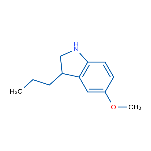 5-Methoxy-3-propyl-2,3-dihydro-1H-indole 1g