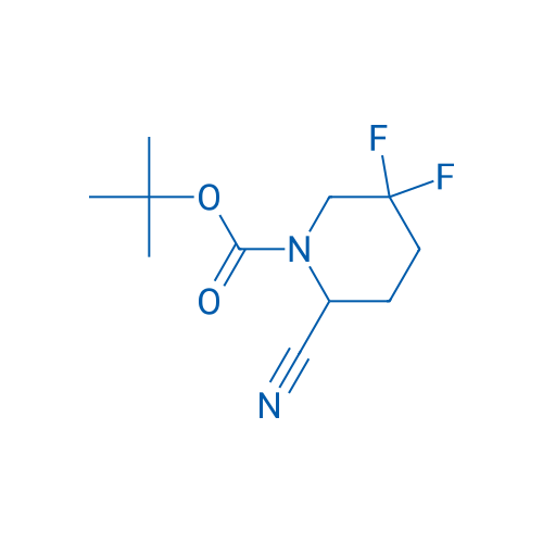 tert-Butyl 2-cyano-5,5-difluoropiperidine-1-carboxylate 1g