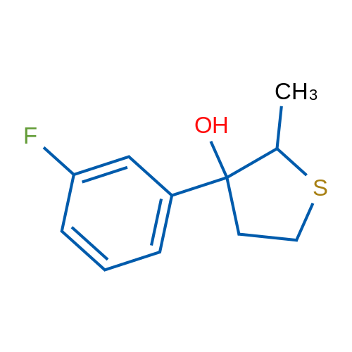 3-(3-Fluorophenyl)-2-methylthiolan-3-ol 1g