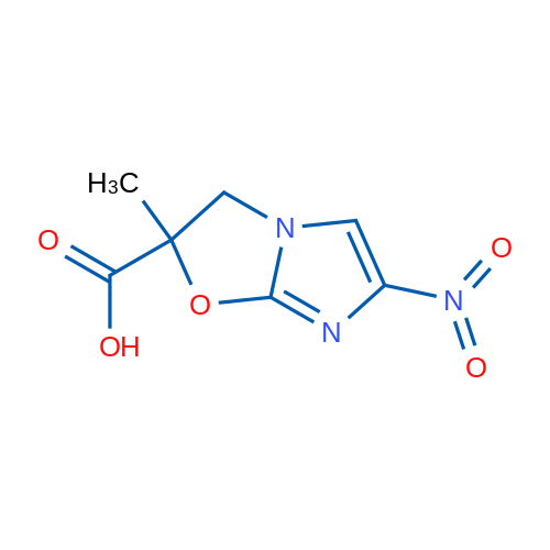 2-Methyl-6-nitro-2,3-dihydroimidazo[2,1-b]oxazole-2-carboxylic acid 1g