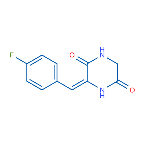 (3E)-3-[(4-Fluorophenyl)methylidene]piperazine-2,5-dione 1g
