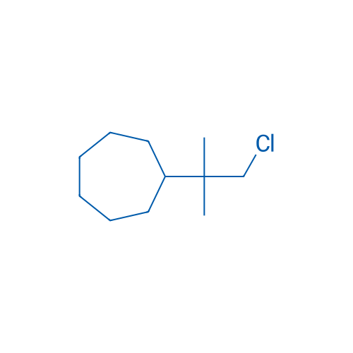 (1-Chloro-2-methylpropan-2-yl)cycloheptane 1g