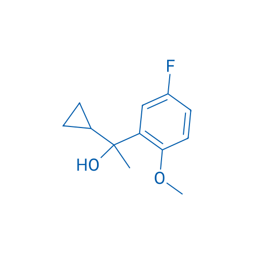 1-Cyclopropyl-1-(5-fluoro-2-methoxyphenyl)ethanol 1g