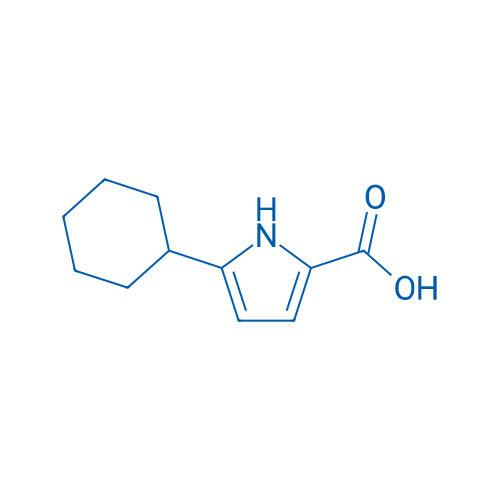 5-Cyclohexyl-1H-pyrrole-2-carboxylic acid 50mg