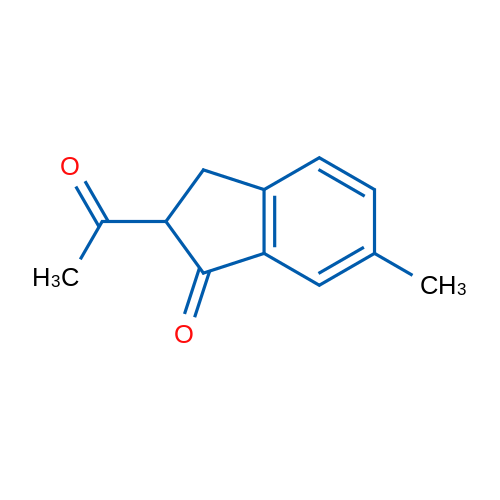 2-Acetyl-6-methyl-2,3-dihydro-1h-inden-1-one 1g