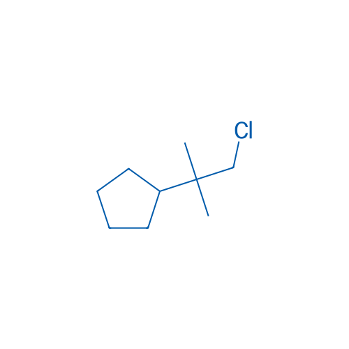(1-Chloro-2-methylpropan-2-yl)cyclopentane 1g