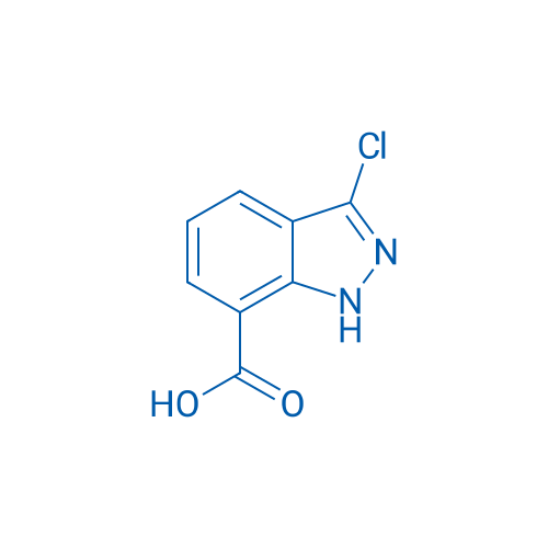 3-Chloro-1H-indazole-7-carboxylic acid 100mg