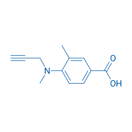 3-Methyl-4-[methyl(prop-2-yn-1-yl)amino]benzoic acid 5g
