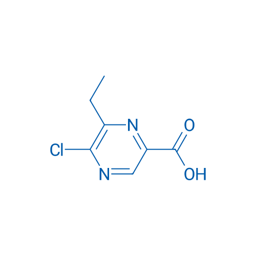 5-CHLORO-6-ETHYLPYRAZINE-2-CARBOXYLIC ACID 1g
