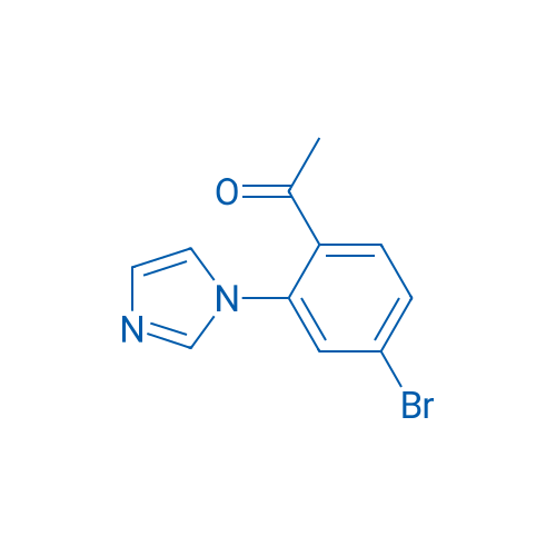 1-[4-Bromo-2-(1h-imidazol-1-yl)phenyl]ethan-1-one 1g