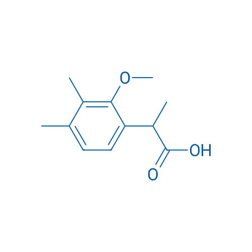 2-(2-Methoxy-3,4-dimethylphenyl)propanoic acid 5g