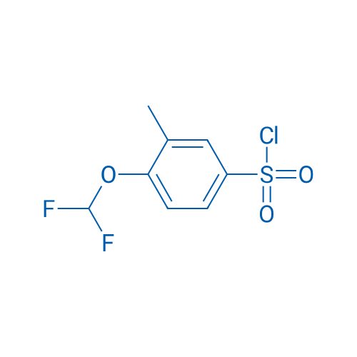 4-(Difluoromethoxy)-3-methylbenzene-1-sulfonyl chloride 1g