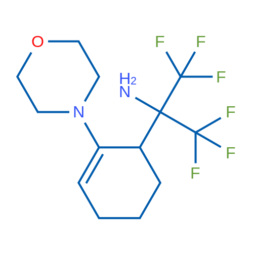 1,1,1,3,3,3-Hexafluoro-2-(2-morpholinocyclohex-2-en-1-yl)propan-2-amine 1g