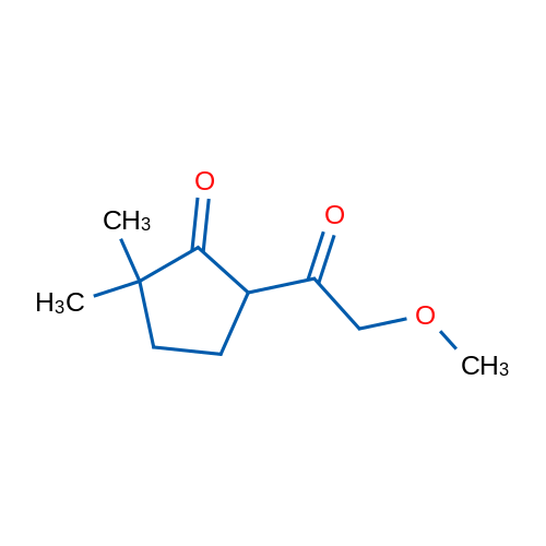 5-(2-Methoxyacetyl)-2,2-dimethylcyclopentan-1-one 1g