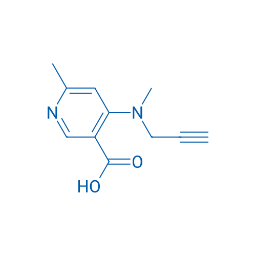 6-Methyl-4-[methyl(prop-2-yn-1-yl)amino]pyridine-3-carboxylic acid 1g