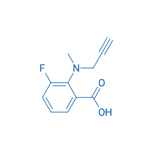 3-Fluoro-2-[methyl(prop-2-yn-1-yl)amino]benzoic acid 1g