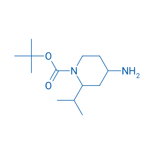 tert-Butyl 4-amino-2-isopropylpiperidine-1-carboxylate 250mg