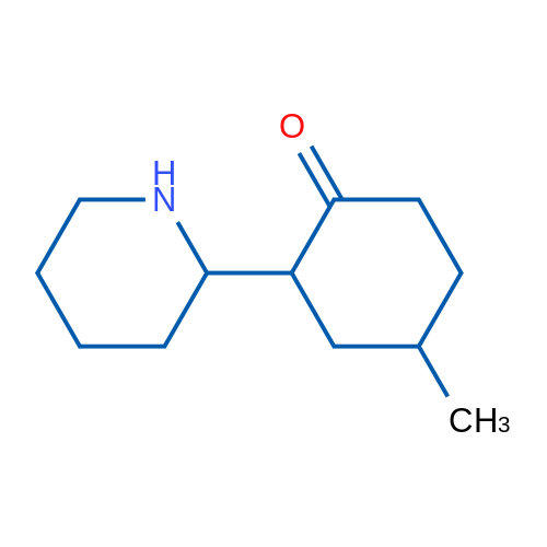 4-Methyl-2-(piperidin-2-yl)cyclohexan-1-one 1g