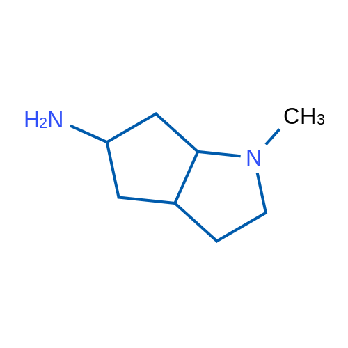 1-Methyloctahydrocyclopenta[b]pyrrol-5-amine 100mg