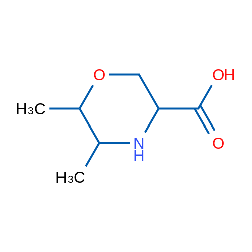 5,6-Dimethylmorpholine-3-carboxylic acid 1g