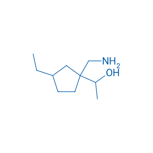 1-[1-(Aminomethyl)-3-ethylcyclopentyl]ethan-1-ol 1g