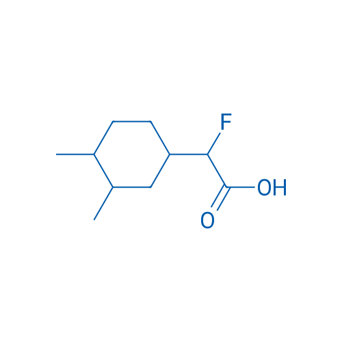 2-(3,4-Dimethylcyclohexyl)-2-fluoroacetic acid 1g