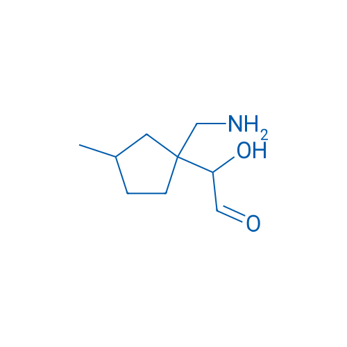 2-[1-(Aminomethyl)-3-methylcyclopentyl]-2-hydroxyacetaldehyde 1g