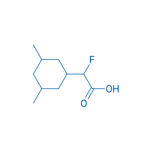 2-(3,5-Dimethylcyclohexyl)-2-fluoroacetic acid 1g