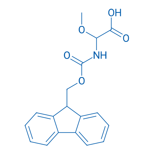 2-((((9H-Fluoren-9-yl)methoxy)carbonyl)amino)-2-methoxyacetic acid 250mg
