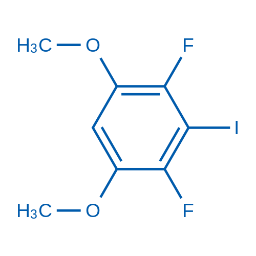 2,4-Difluoro-3-iodo-1,5-dimethoxybenzene 10g