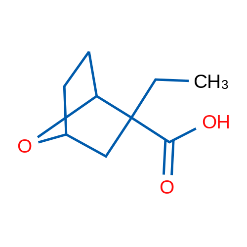 2-Ethyl-7-oxabicyclo[2.2.1]heptane-2-carboxylic acid 1g