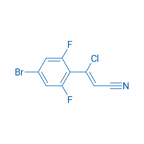 3-(4-Bromo-2,6-difluorophenyl)-3-chloroprop-2-enenitrile 1g