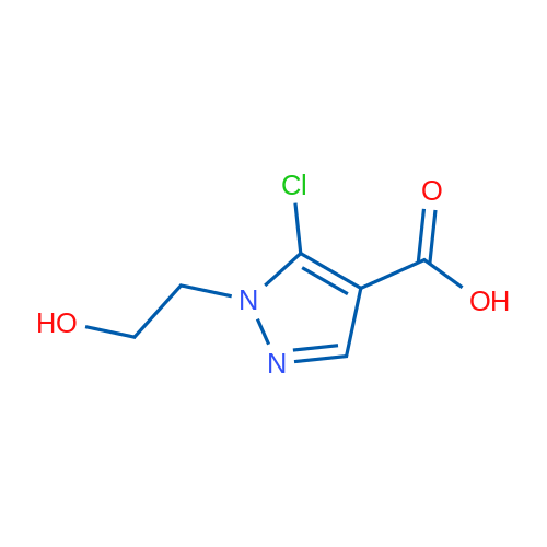 5-Chloro-1-(2-hydroxyethyl)-1H-pyrazole-4-carboxylic acid 1g