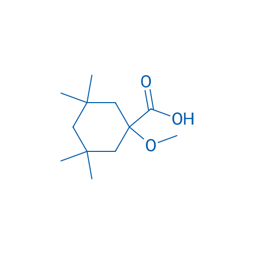 1-Methoxy-3,3,5,5-tetramethylcyclohexane-1-carboxylic acid 1g