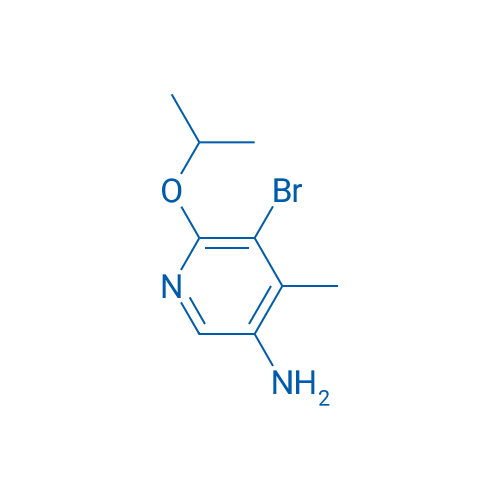 5-Bromo-4-methyl-6-(propan-2-yloxy)pyridin-3-amine 1g