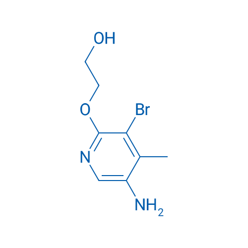 2-[(5-Amino-3-bromo-4-methylpyridin-2-yl)oxy]ethan-1-ol 1g